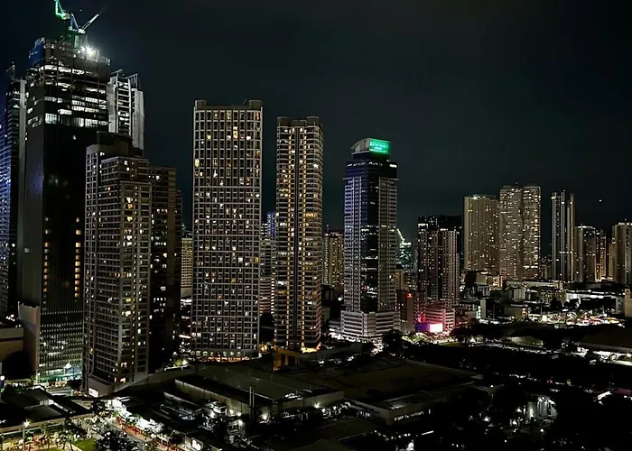 アパート Aureo 1br Fame Residences Near Shaw, Sm Megamall, Ortigas Skyline View *